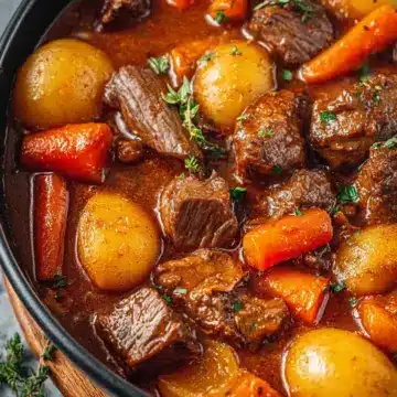 Easy Homemade Beef Stew