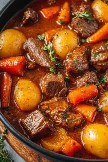 Easy Homemade Beef Stew