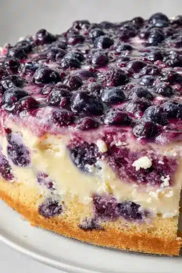 Nova Scotia Blueberry Cream Cake