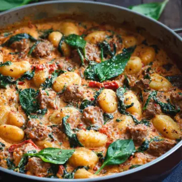 Creamy Sausage Gnocchi - One-Pan, 30-Minute Meal