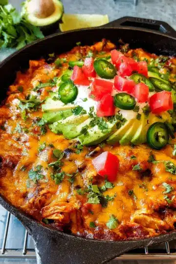 Chicken Enchilada Skillet