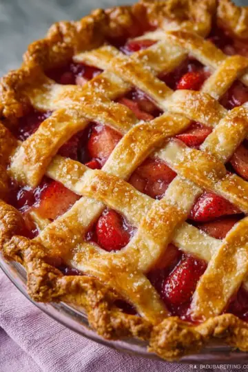Strawberry Rhubarb Pie