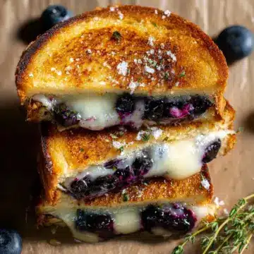 Blueberry White Cheddar Grilled Cheese