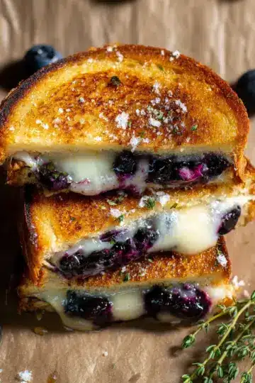 Blueberry White Cheddar Grilled Cheese