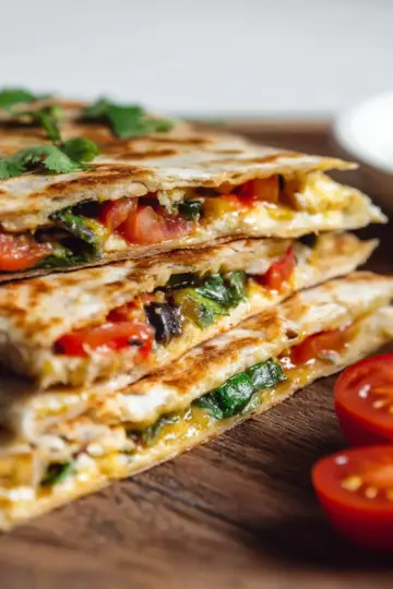 Mediterranean Quesadillas