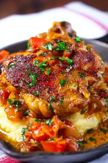 Clinton Kelly’s Chicken Thigh Osso Bucco