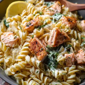 The Best Creamy Salmon Pasta