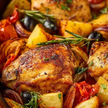 Roasted Chicken And Vegetables