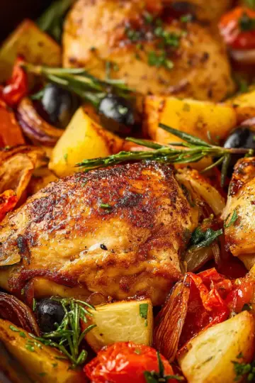 Roasted Chicken And Vegetables