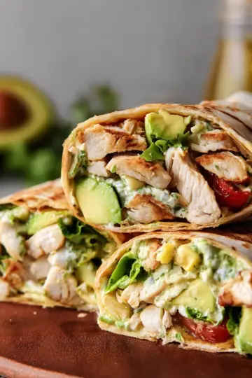 Chicken Avocado Wraps