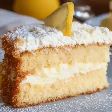 Italian Lemon Cream Cake