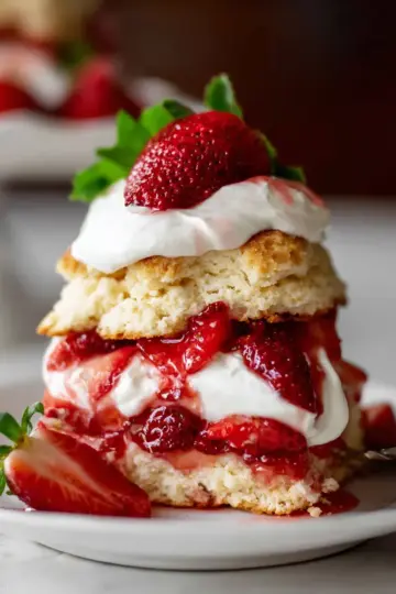 Homemade Strawberry Shortcake