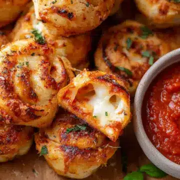 Homemade Air Fryer Pizza Rolls