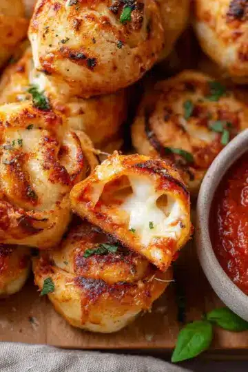 Homemade Air Fryer Pizza Rolls