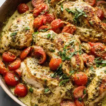 Creamy Pesto Chicken