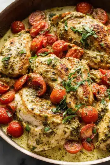 Creamy Pesto Chicken