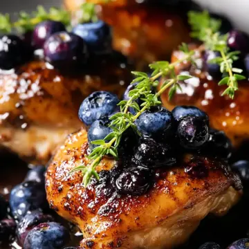 Blueberry Thyme Chicken Recipe