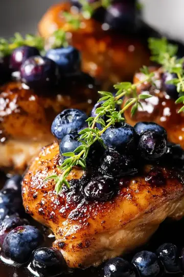 Blueberry Thyme Chicken Recipe