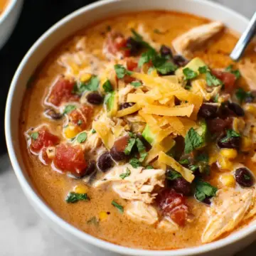 Easy Chicken Taco Soup