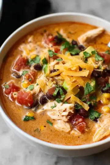 Easy Chicken Taco Soup