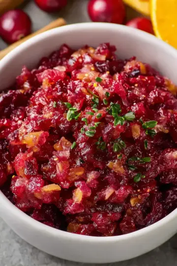 Cranberry Orange Relish