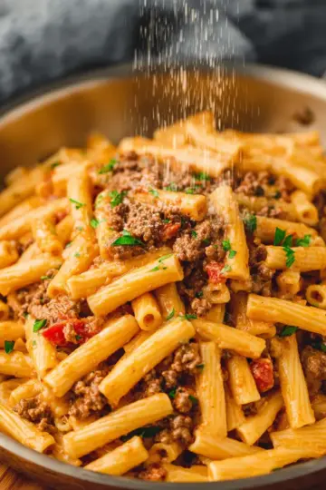Rotel Pasta With Ground Beef
