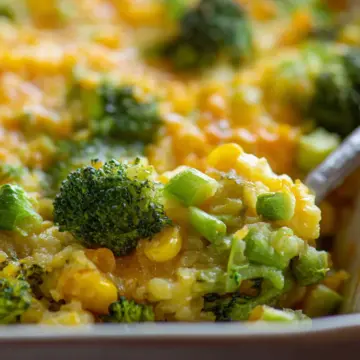 Scalloped Corn and Broccoli