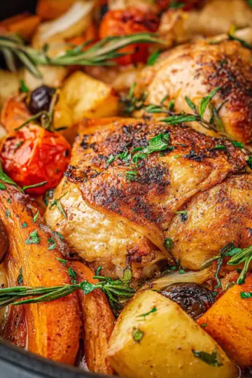 Roasted Chicken And Vegetables