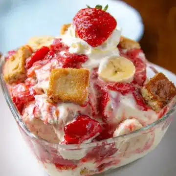 Strawberry Banana Pudding
