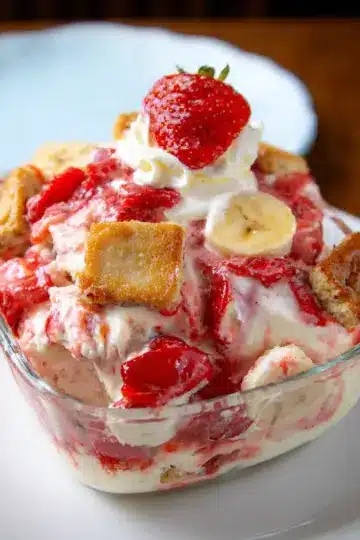 Strawberry Banana Pudding