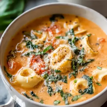 Creamy Tortellini Soup