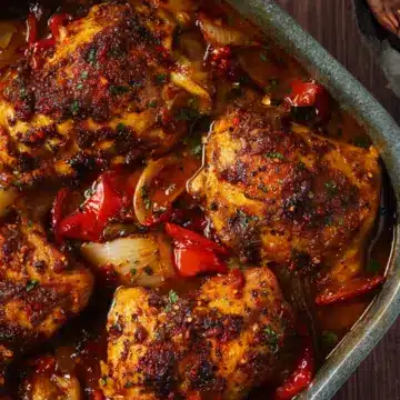 Spicy Mediterranean Chicken Thighs