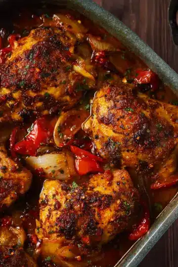 Spicy Mediterranean Chicken Thighs