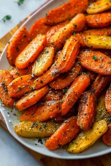 Easy Ranch Roasted Carrots