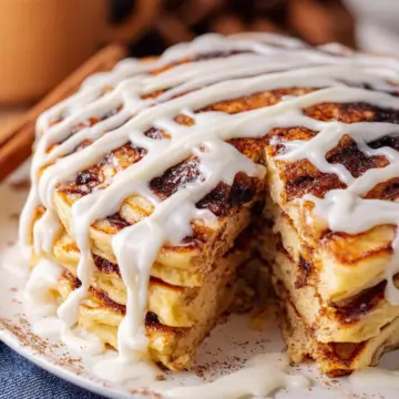 Cinnamon Roll Pancake Recipe