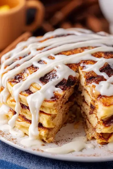 Cinnamon Roll Pancake Recipe