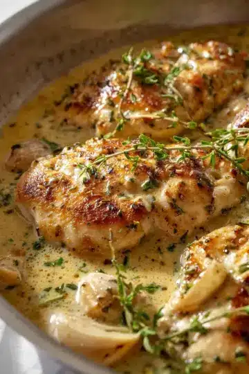 Creamy Garlic Chicken