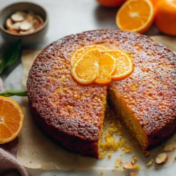 Flourless Almond & Orange Cake