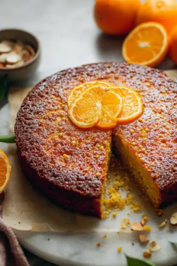 Flourless Almond & Orange Cake