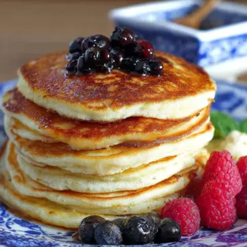 coconut cream pancakes